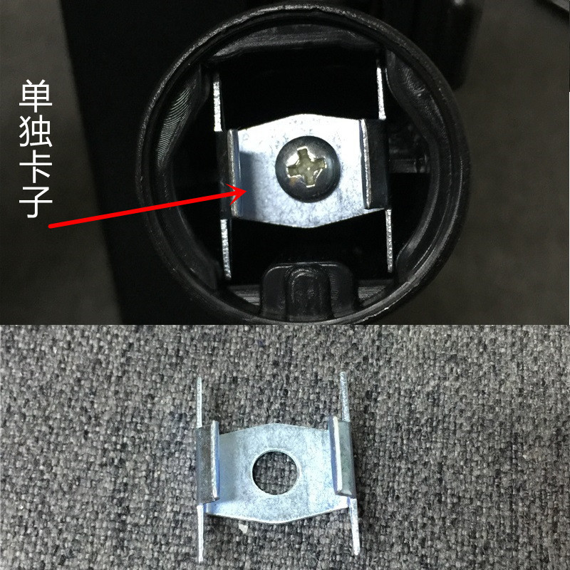 Novo lao Yimingrui novo polo Tiguan Bora Golf Interior espelho retrovisor clipe espelho retrovisor cartão de ferro fixo