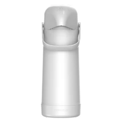Garrafa Térmica Termolar Magic Pump Branca 1L Conservação Quente e Frio