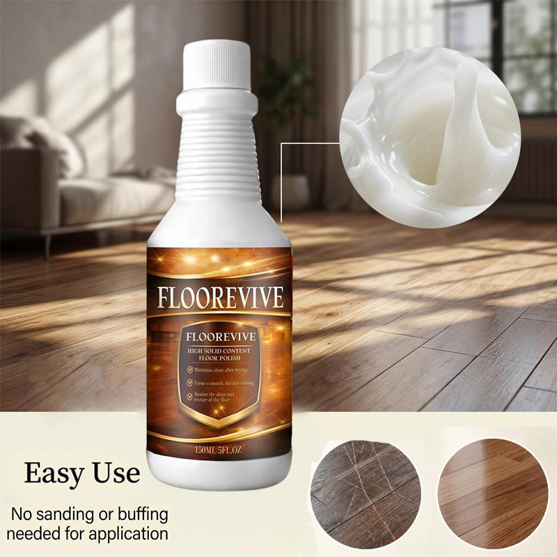 Limpador De Piso Laminado Multiuso , Floorevive 150ml Restaurador De Madeira De Longa Duração sehbr
