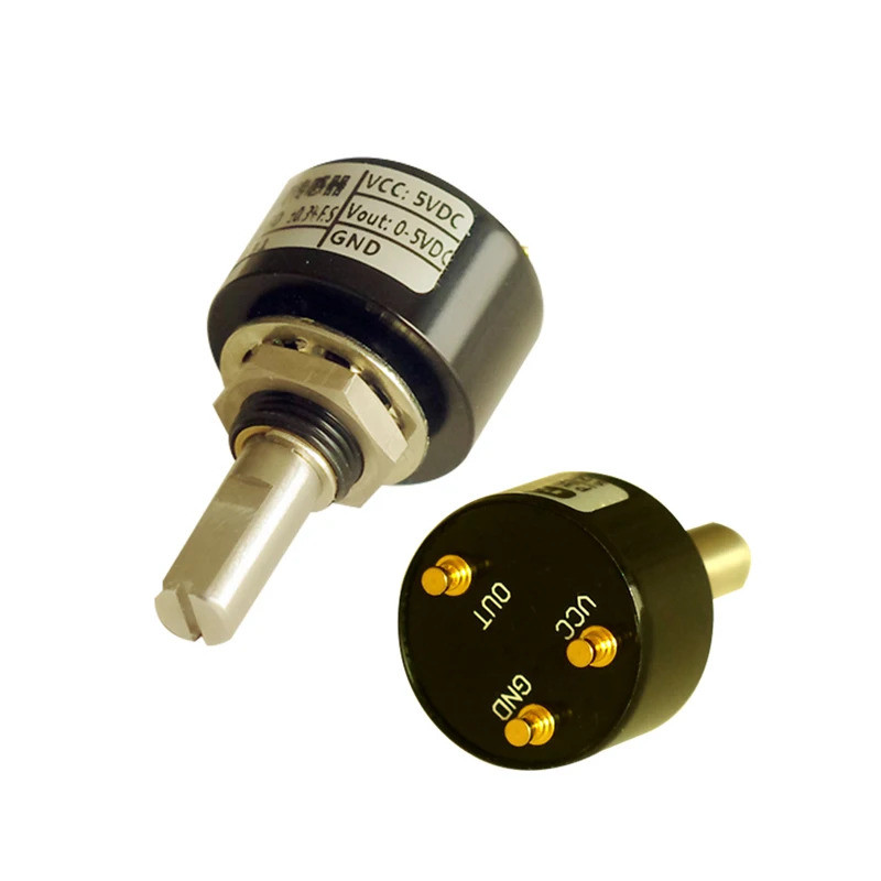 Sensor de Ângulo Sem Contato, Sensor de Deslocamento, Potenciômetro Digital 0-360 Graus Sem Ângulo Morto