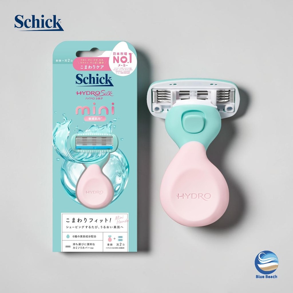 Schick Hydro Silk Mini Pele Sensivel/5 Laminas/6 Seruns Beleza/Compacto/Curvas/SWR038/Novo