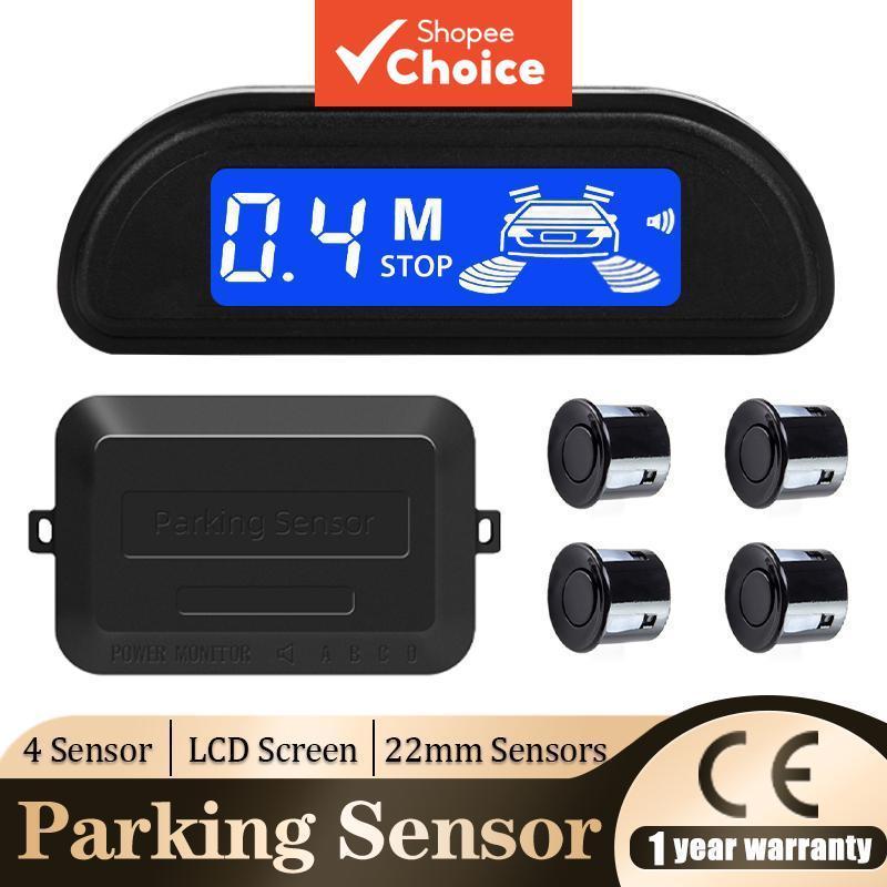 Kit completo do sensor de estacionamento traseiro HIPPCRON com display digital,