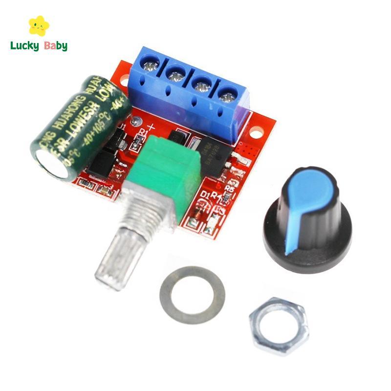 [Luckybaby-t] Módulo Controlador De Velocidade Do Motor PWM DC Governador 5v-35v Regulador Ajustável Interruptor Control