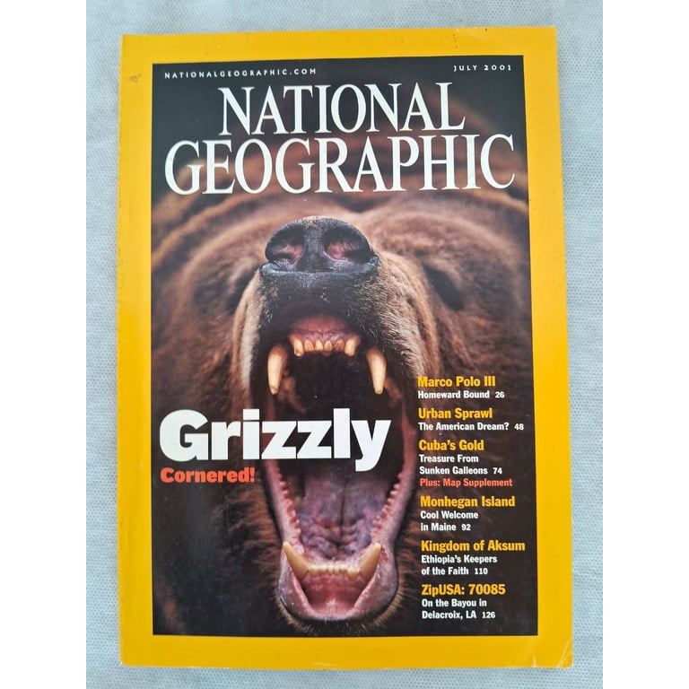 National Geographic Magazine, Vol. 200, Nº 1 - GRIZZLY CORNERED! de Vários Colaboradores 7857839