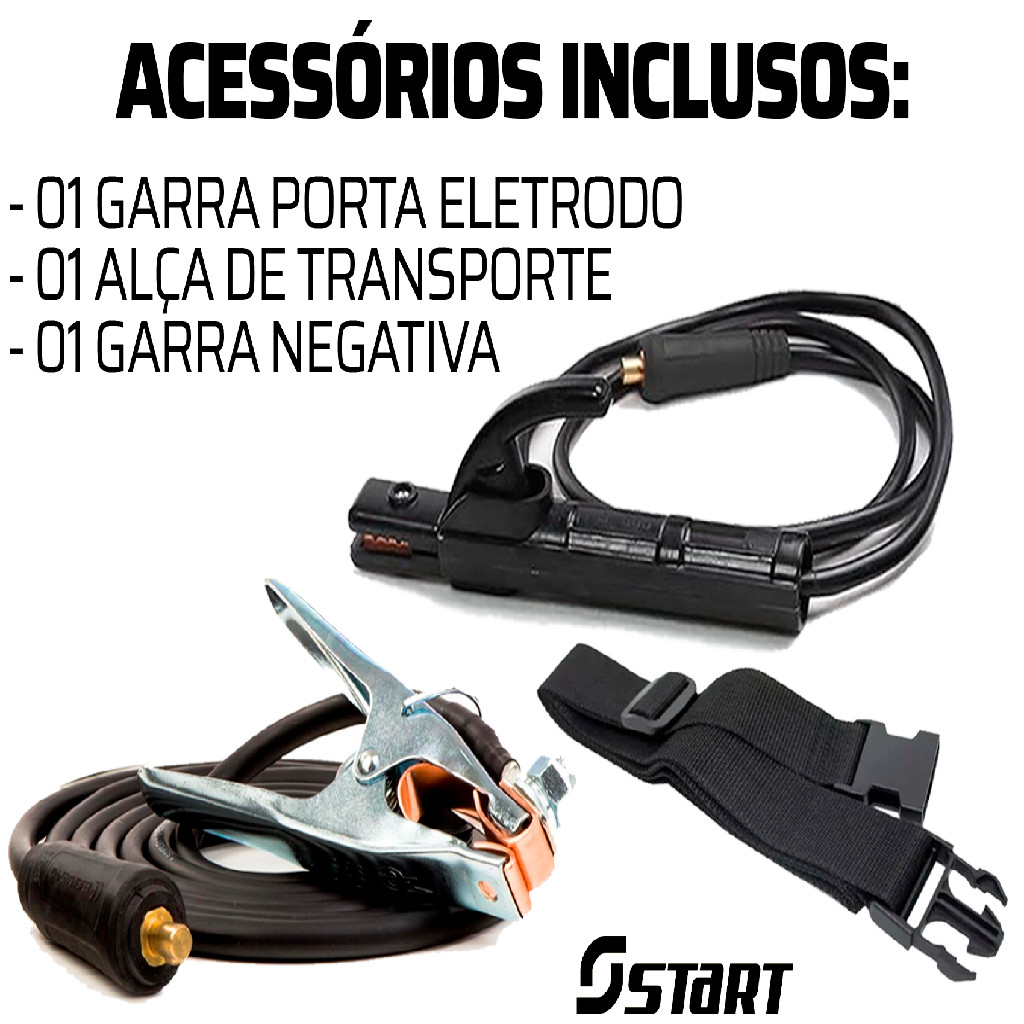 Máquina Inversora De Solda 170a Bivolt 127/220v Eletrodo Mma Tig Start · foto 2