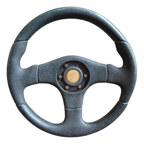 Volante Esportivo Carros Antigos Fusca Couro Original Preto