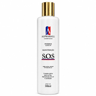 Leave-in Manutenção S.O.S Alphahall cosmético  Protetor Térmico E Da Cor Dos Fios 300ml