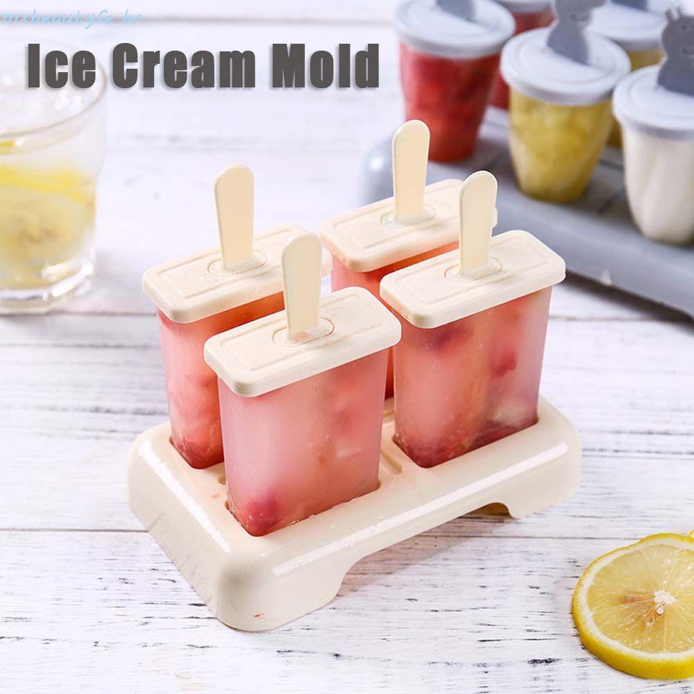 MXBEAUTYFE Ice Maker 4/9 Grades 3D Sorveteiras Crianças Festa Caseira Stick