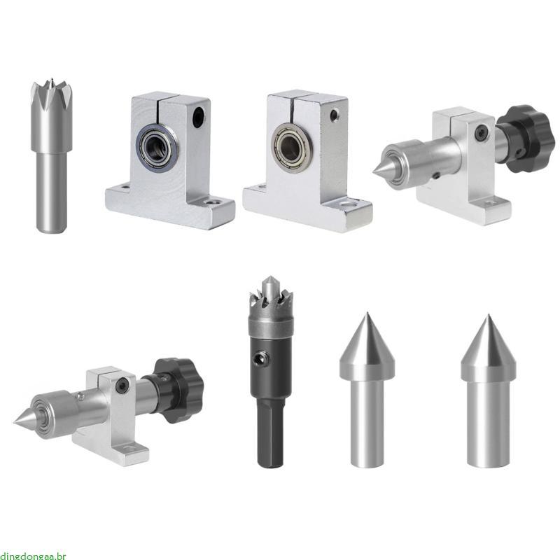 Dongdonga Torno Para Carpintaria , Dedal Rotativo , Flor De Ameixa , Broca Trabalhar Madeira