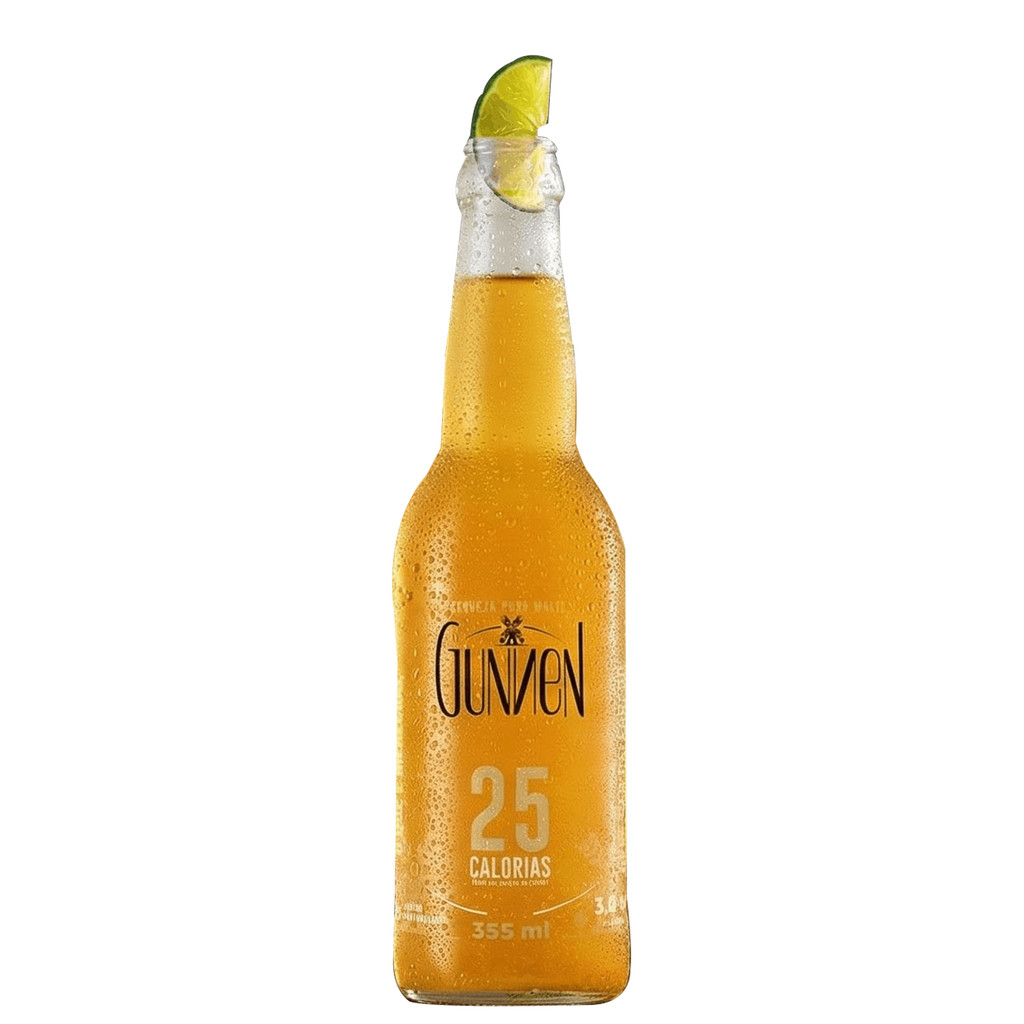 Cerveja Gunnen Puro Malte Zero Açúcar Long Neck 355ml