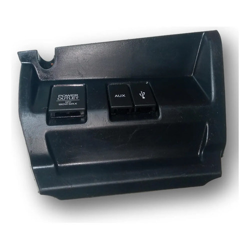 Moldura Painel Tomada 12v Aux Usb Honda Fit 2015 2021