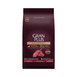 Ração Gourmet para Cães Adultos de Médio e Grande Porte Sabor Ovelha e Arroz 15kg GranPlus