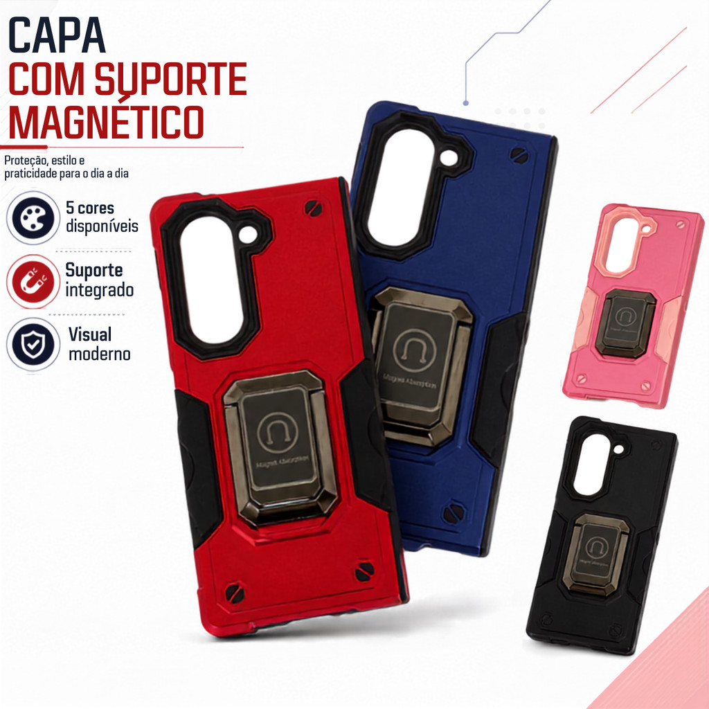 Capa Reforçada para Samsung Galaxy Z Flip 6 / Z Fold 6 | Razr 60 ultra 5G Case A