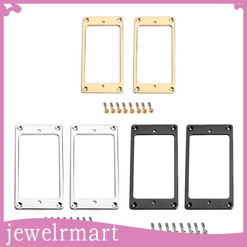 [Jewelrmart] 2 Peças Anel De Montagem De Estrutura De Captador Humbucker Para Guitarras Elétricas LP Les Paul