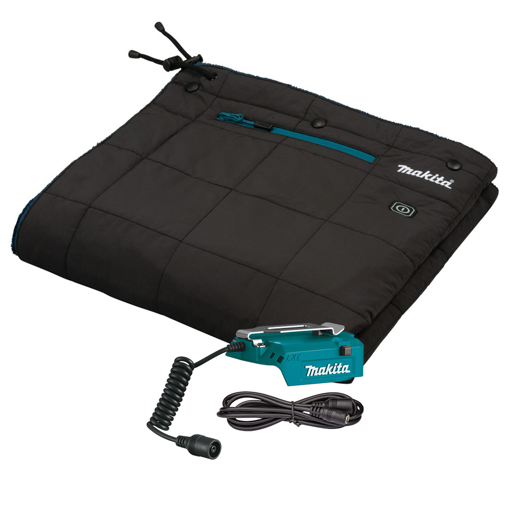 Manta Térmica de Aquecimento a Bateria 18V LXT (não inclusa) Preta Makita DCB200A