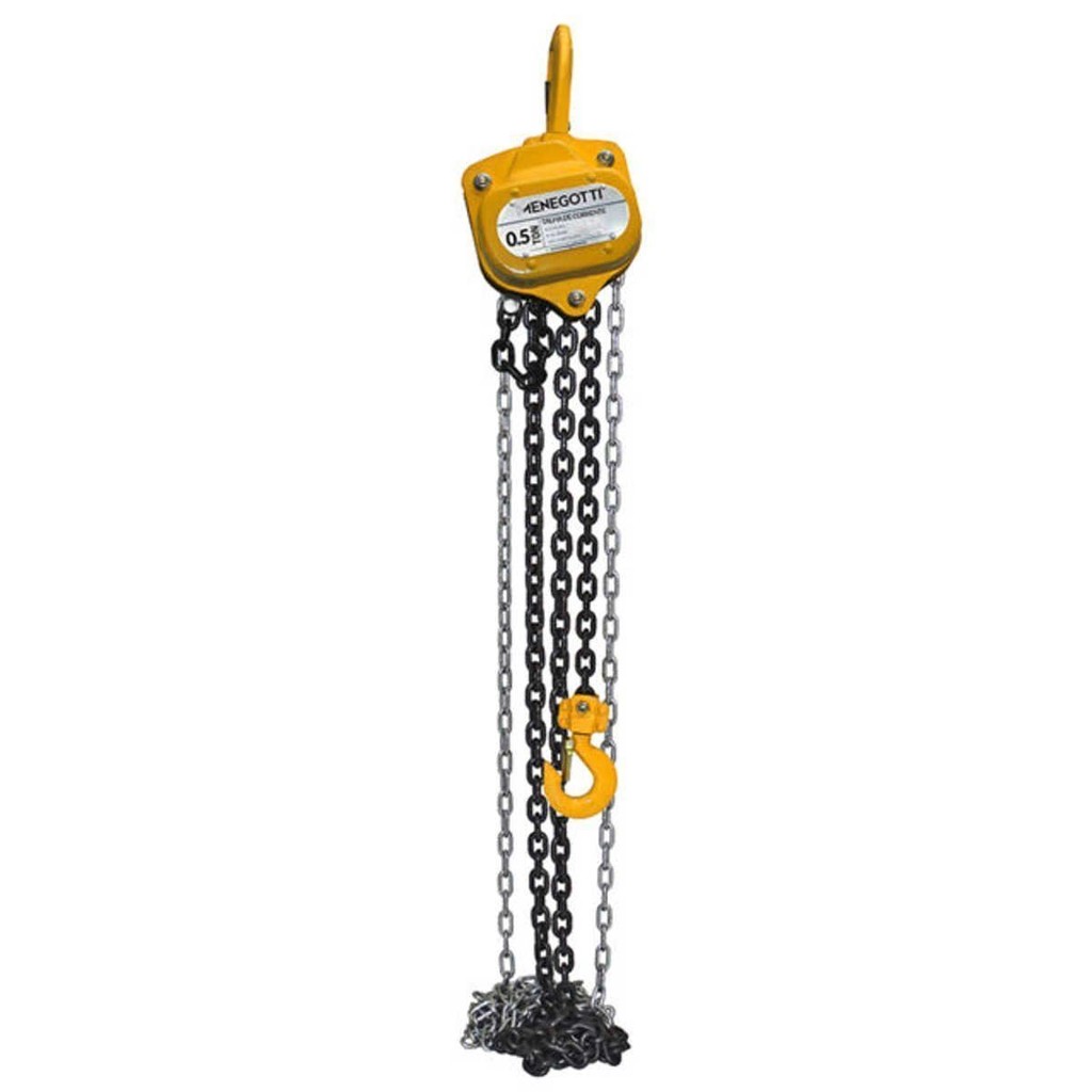 Talha Manual de Corrente 500KG com 3 metros MENEGOTTI