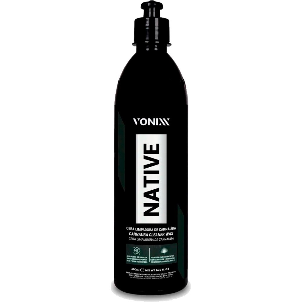 Native clanear wax Brazilian Carnáuba 500ML vonixx