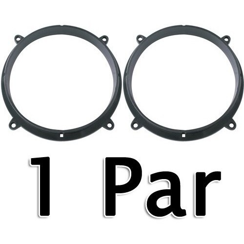 Par de Aro Adaptador Suporte De Falantes Palio G2 G3 G4 Traseiro Ref 226m
