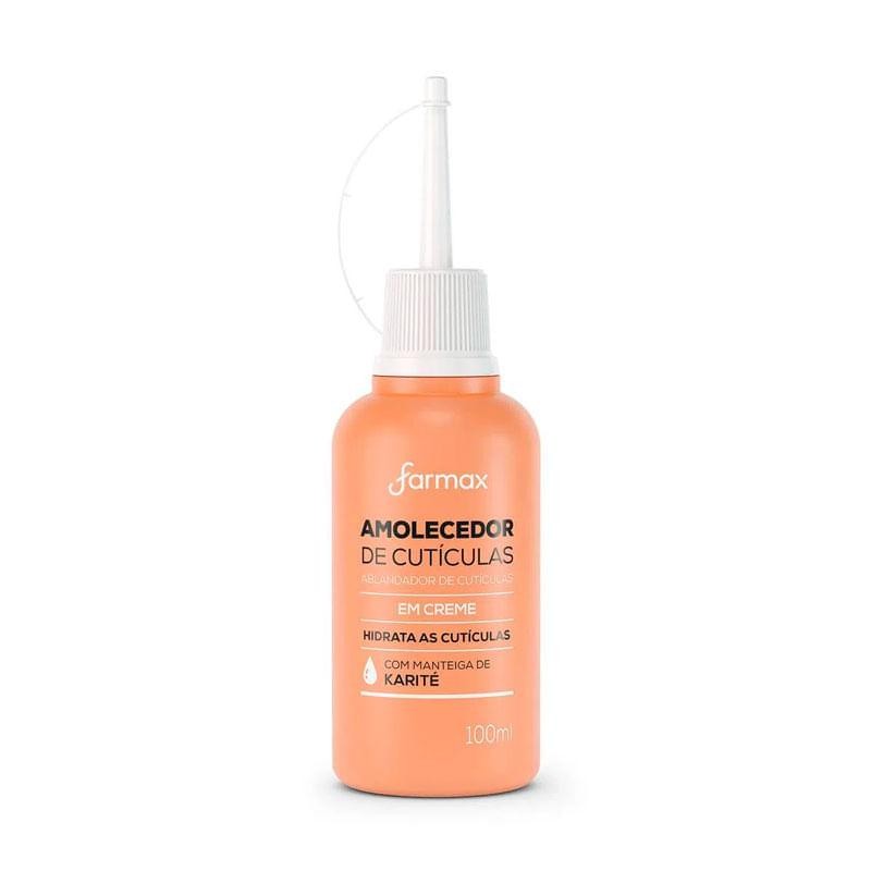 Amolecedor Cutículas Farmax Creme 100ml em Oferta na Shopee