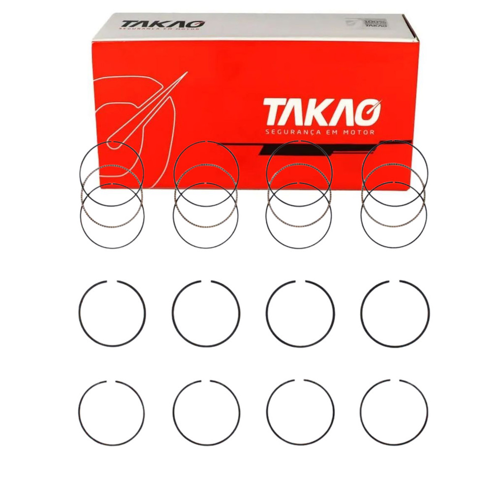 Anel Para Pistão 050 (Jg) Focus 2.0 16V 2009 A 2012 / Ecosport 2.0 16V 2009 A 2012 / Ecosport 2.0 16V 2013 A 2021