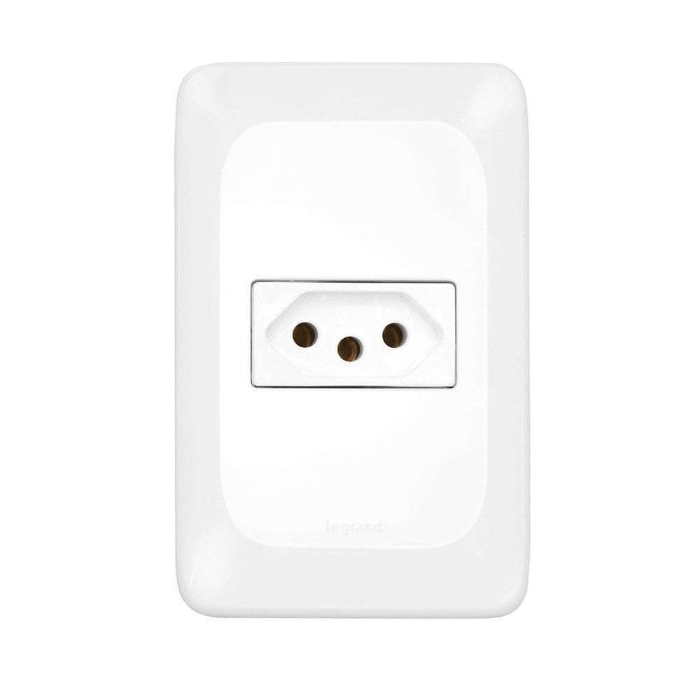 Tomada Pial Pop 2P + T 20A com Placa 4X2 em Oferta na Shopee