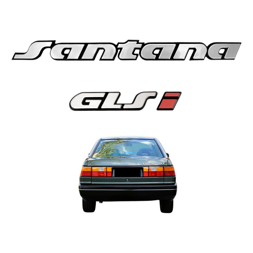 Emblemas Santana Glsi - 1991 À 1998 - Modelo Original