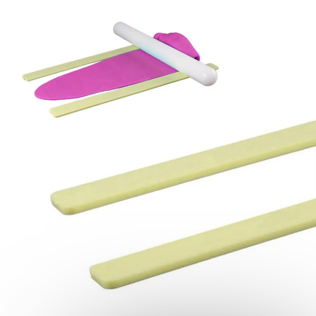 KIT 6 Régua Niveladora Para Massa De Biscuit 3/6/10MM  (BLUE STAR) em Oferta na Shopee