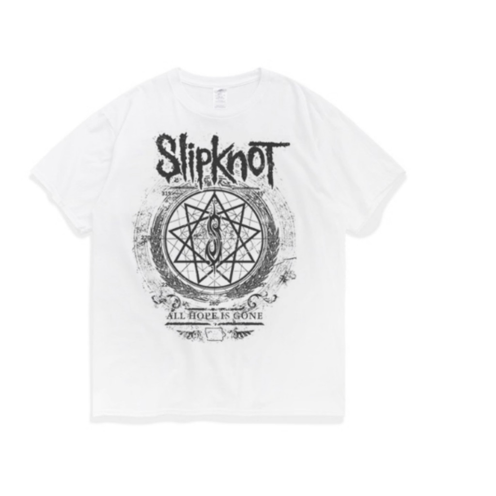 Camiseta Estampada Estilo Punk Rock Metal Slipknot SLIPKNOT, Camiseta Masculina Casual E Confortável De Algodão