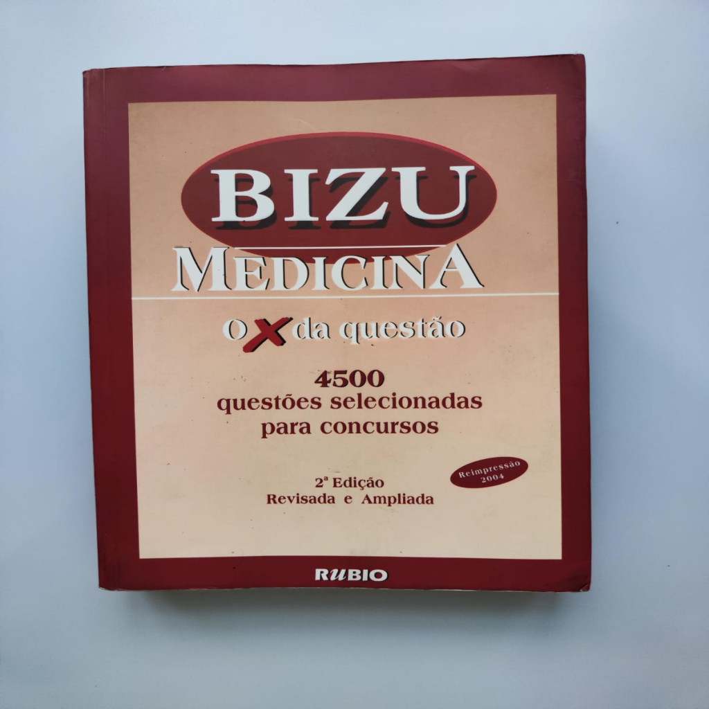 Bizu - Medicina - 4500 Questoes Selecionadas Para Concursos Medicos autor Rubio