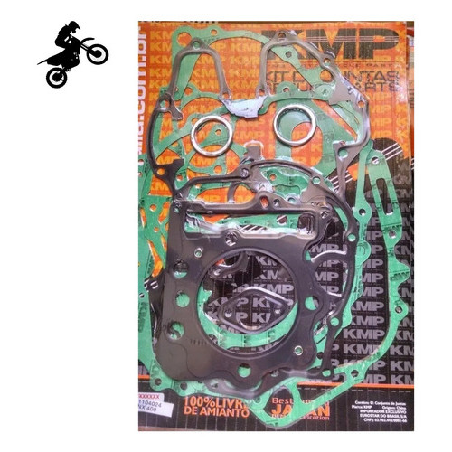 Jogo De Juntas de Motor Completo Honda Nx400 Falcon 1999 Ate 2015 Kmp em Oferta na Shopee