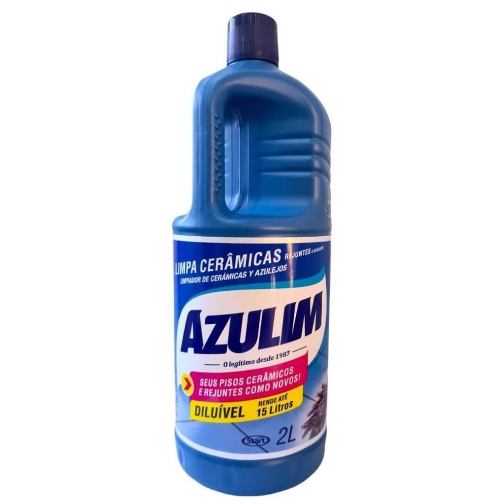 LIMPA  AZULEJO/CERAMICA REJUNTE PAREDE LAVANDA 2L AZULIM em Oferta na Shopee
