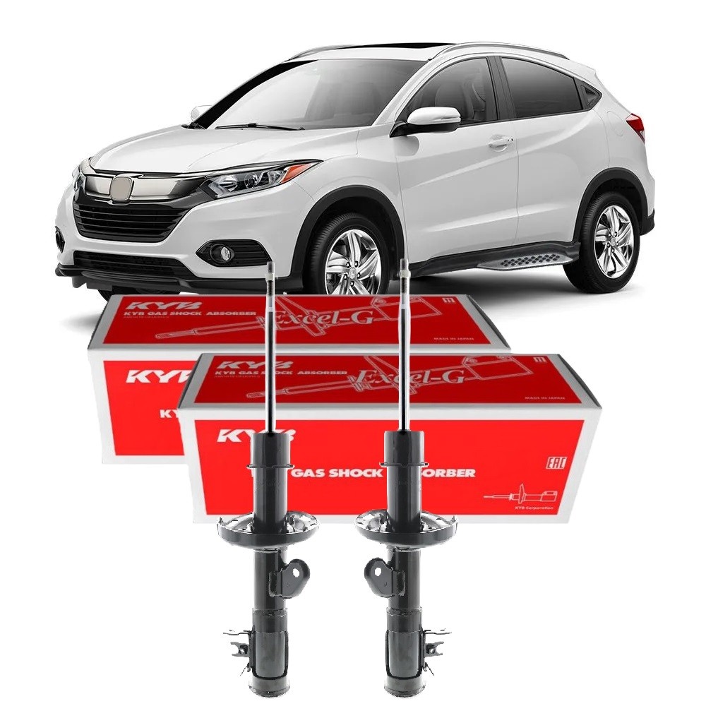 PAR AMORTECEDOR DIANTEIRO HONDA HRV 2015 ATÉ 2021 KAYABA