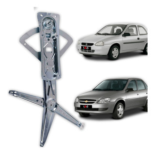 Máquina de Vidro Manual Chevrolet Classic 2004-2016 Lado Dianteiro Esquerdo Encaixe Perfeito Estrutura Reforçada em Oferta na Shopee