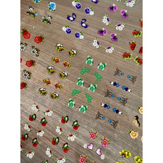 60/120/180/240/480 Adesivo de Unha 3D Pré Pronto em Oferta na Shopee