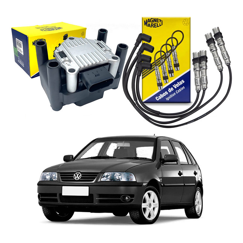 Bobina Ignição Cabo Vela Gol G3 1.0 8v 2002 A 2005