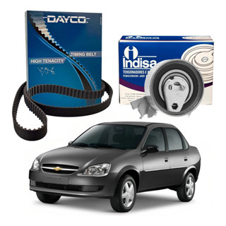 Correia Dentada E Tensor Corsa Classic 1.0 2011 A 2018 em Oferta na Shopee