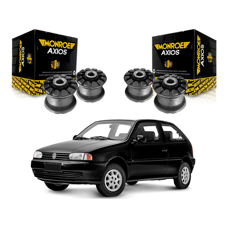 Par Bucha Bandeja Axios Gol G2 1.0 1.6 1.8 2.0 1995 A 1999 em Oferta na Shopee