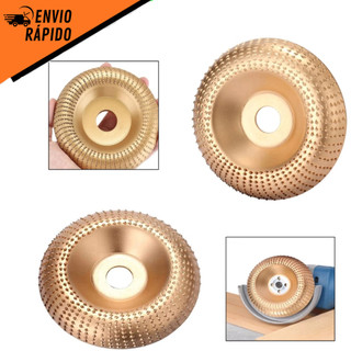 Disco Grosso para Desbaste de Madeira Tipo Grosa 100 mm – Acessório Esmerilhadeira 1825