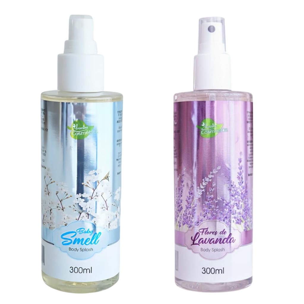 Body Splash 300ml Aroeira Cosmética – Perfume Corporal Feminino e Masculino | Lavanda ou Baby Smell