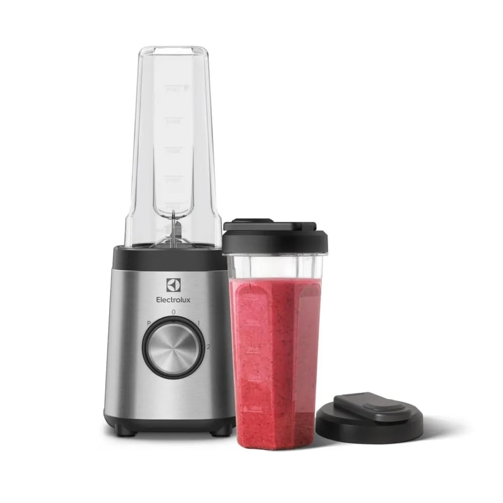 Liquidificador Portátil Electrolux Blender BSE20 Preto Inox