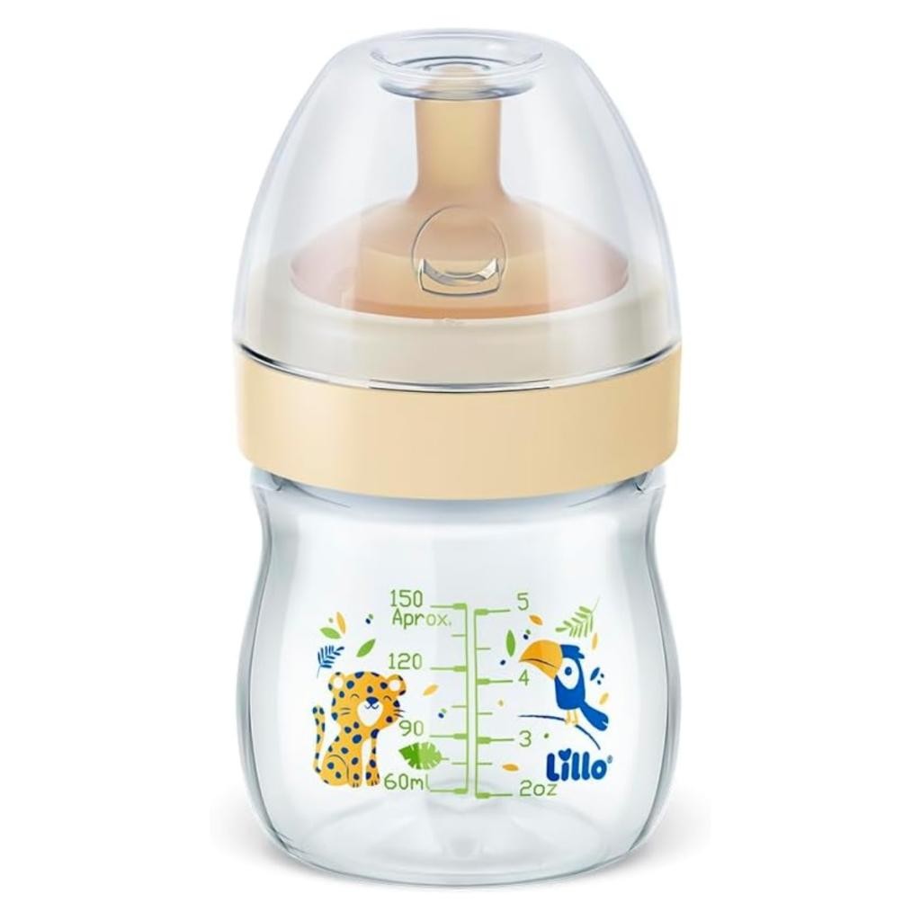 Mamadeira Lillo Super Evolution 150ml Neutra Bico Látex Macio