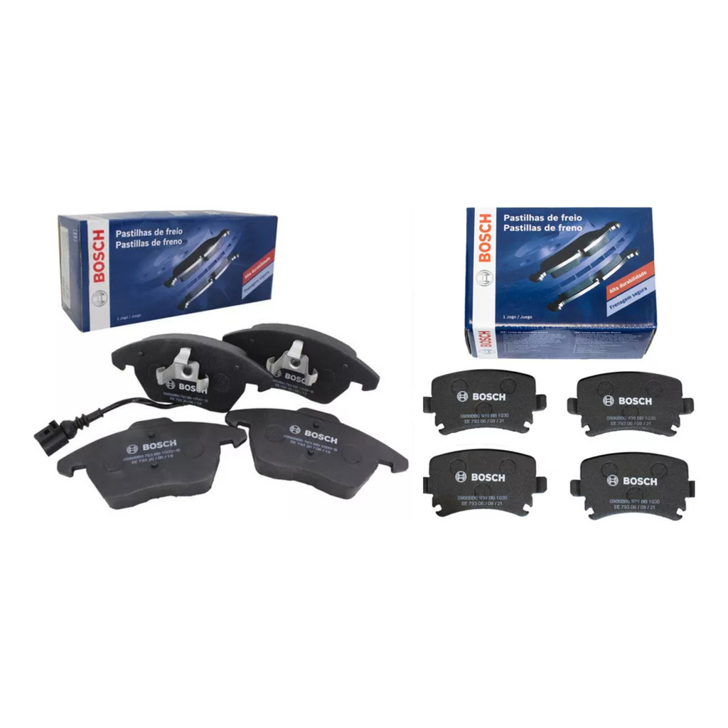 Kit Pastilha Freio Dianteira + Traseira Tiguan Após 2009 2.0 em Oferta na Shopee