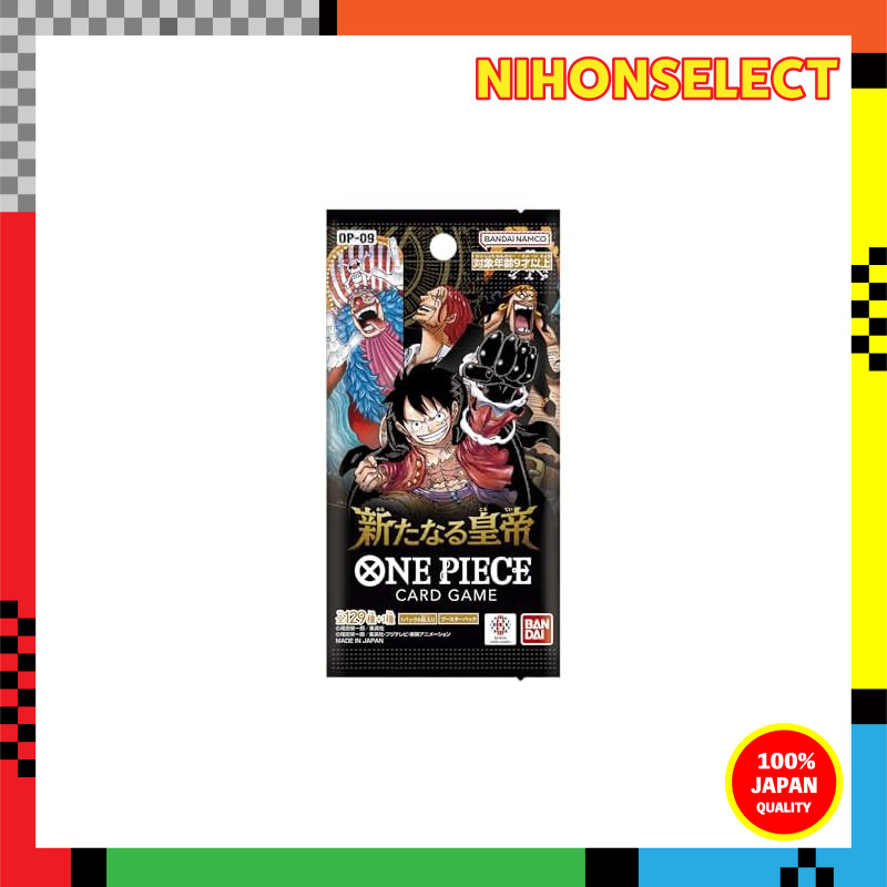 Jogo De Cartas BANDAI ONE PIECE Novo Imperador [OP-09]