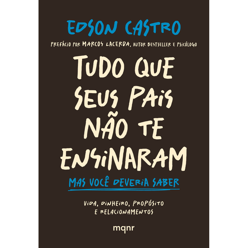 Livro capa: Tudo que seus pais não te ensinaram Livro AM
