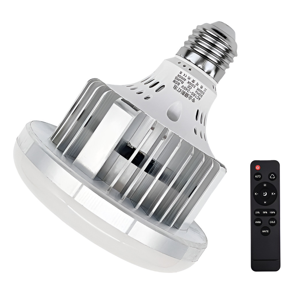 Lâmpada Alta Potência 85w E27 Softbox Bivolt Controle Remoto