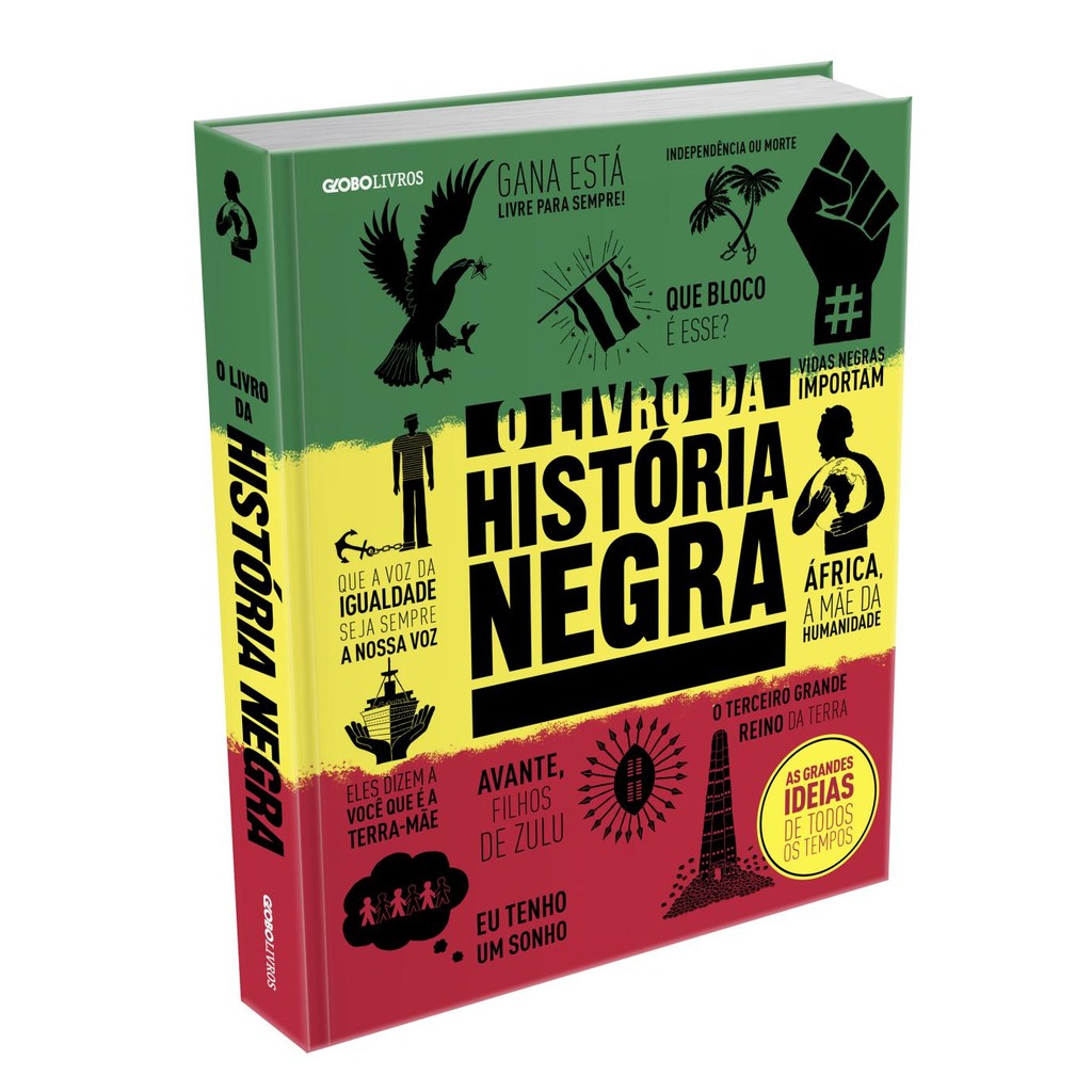Livro O livro da história negra - Livros Sorocaba