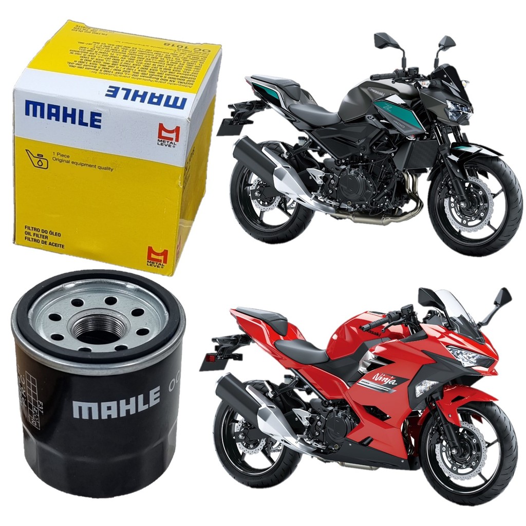 FILTRO DE ÓLEO MOTOR KAWASAKI NINJA 400 Z 400 NINJA400 Z400