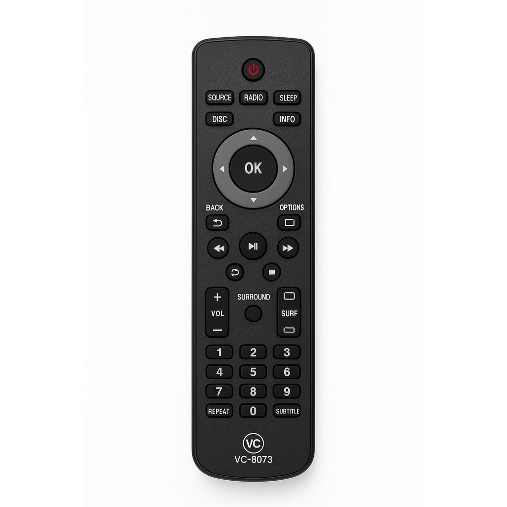 Controle Remoto Home Theater Philips VC-8073