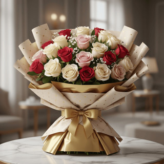 Kit Poli Sujinho Decorado/Liso - Corações Dourados em Oferta na Shopee