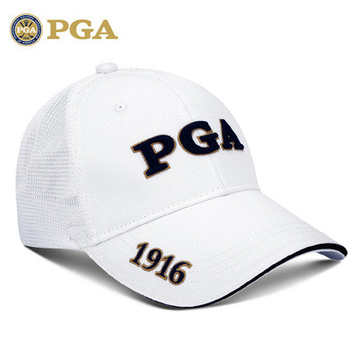 Boné de golfe Beauty PGA masculino chapéu de golfe esportes ao ar livre boné de sol boné de malha respirável de bei